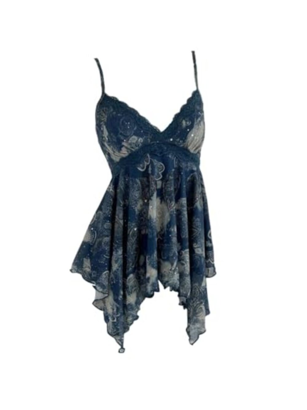 Verdusa Lace Ruffle Peplum Babydoll Y2K Tank Top